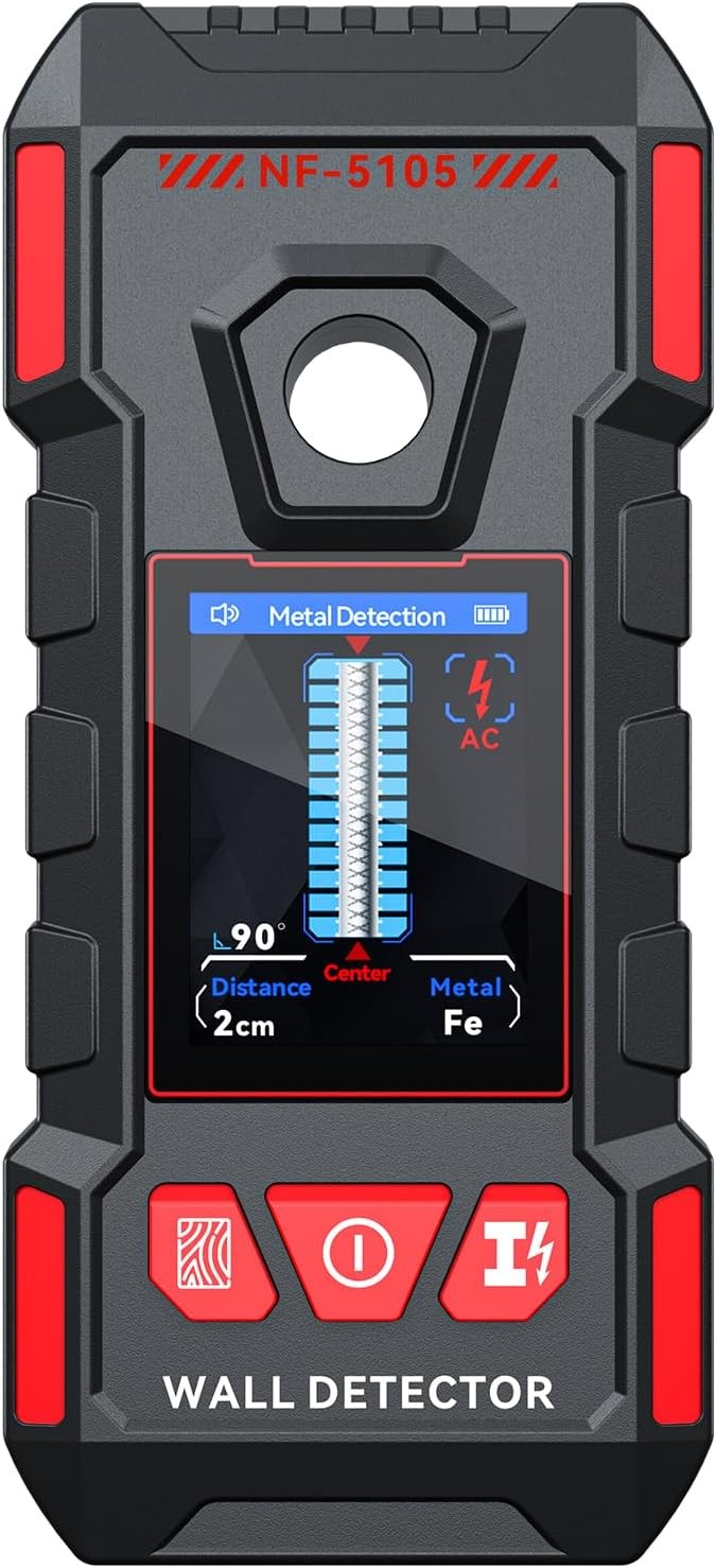 Wall detector, rechargeable wall scanner, equipped with upgraded smart chip