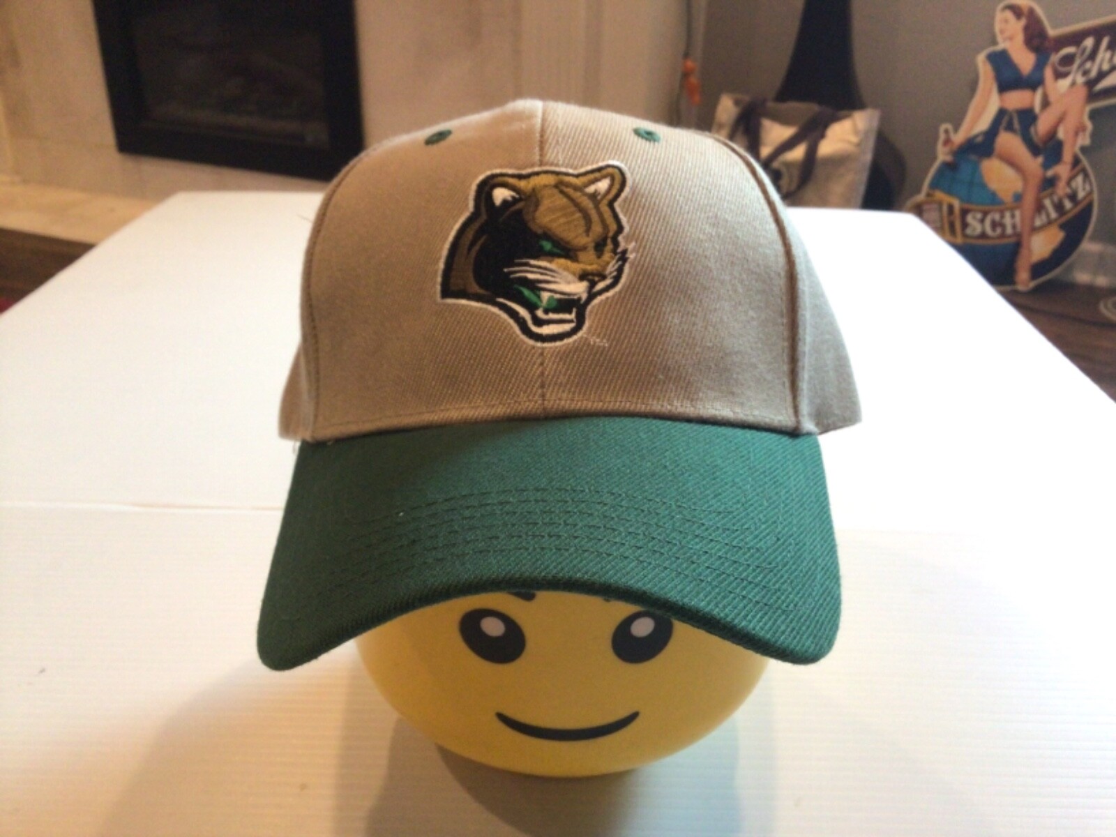 NOS Kane County Cougars SGA Tan MELONWEAR adjustable Hat - Cool