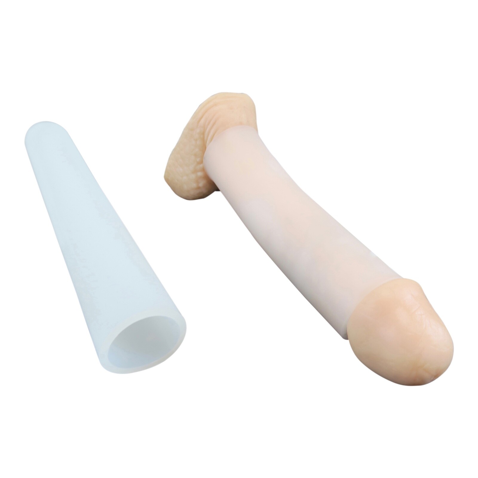 9 inch Anti-turtle Sleeve Penis Stretcher Silicone
