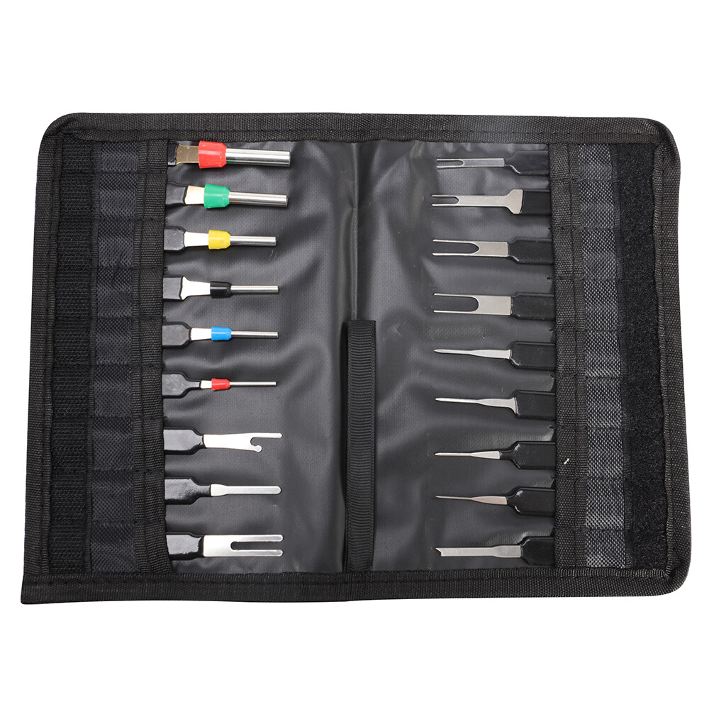 18x Heavy Duty Car Terminal Removal Kit Wire Connector Pin Release Tool