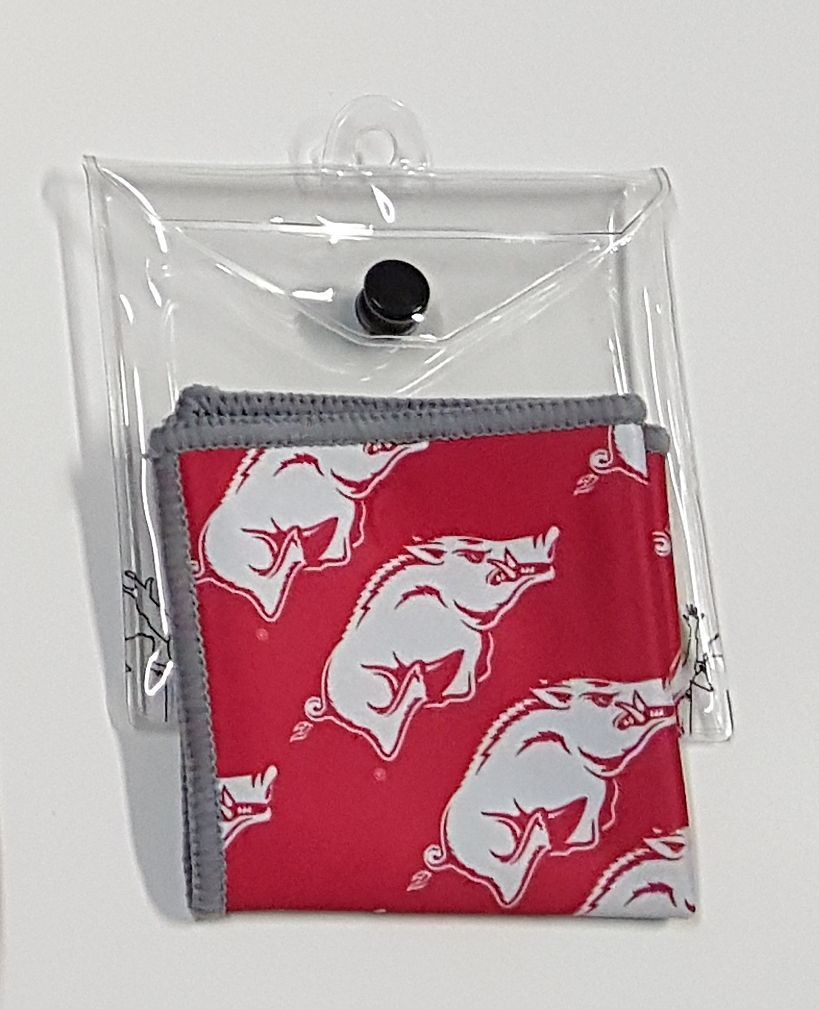 Arkansas High Quality Microfiber & Silk Cleaning Cloth Cell, Glasses, Gadgets