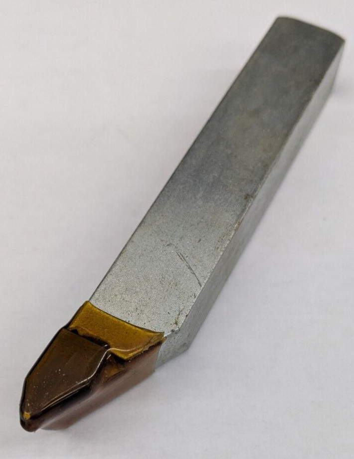 Micro 100 EL-10 Single Point Lathe Tool Bit Carbide Tipped 5/8" SQ LH USA