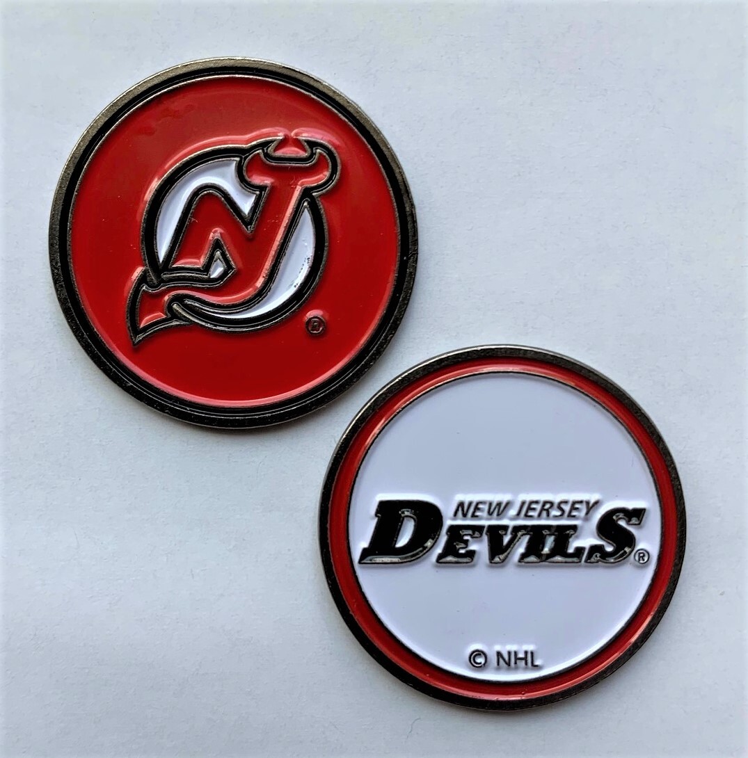 New Jersey Devils Golf Ball Marker New