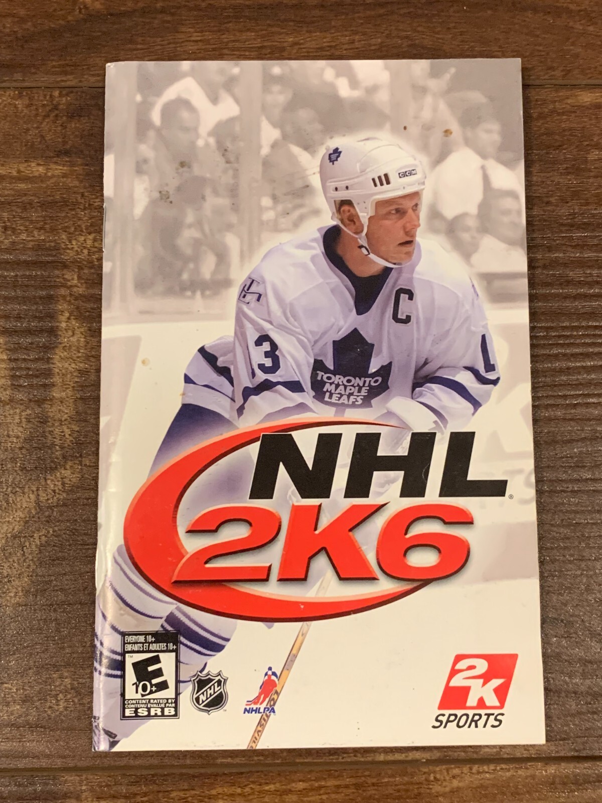 NHL 2K6 2006 (English/French) Hockey PS2 Playstation 2 Instruction Manual Only