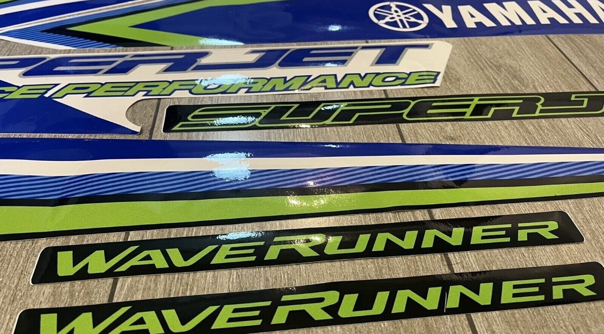 Yamaha SuperJet 2018 Full Graphics Decals Kit