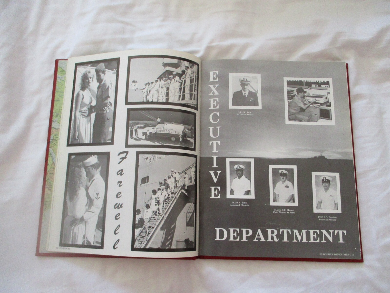 US Navy USS Duluth LPD-6 1987 WESTPAC Deployment Cruise Book