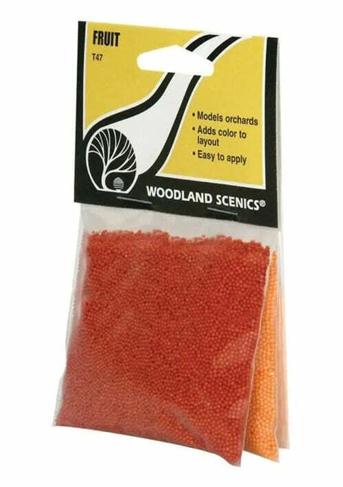 Woodland Scenics T47 Apples & Oranges Fruit Turf