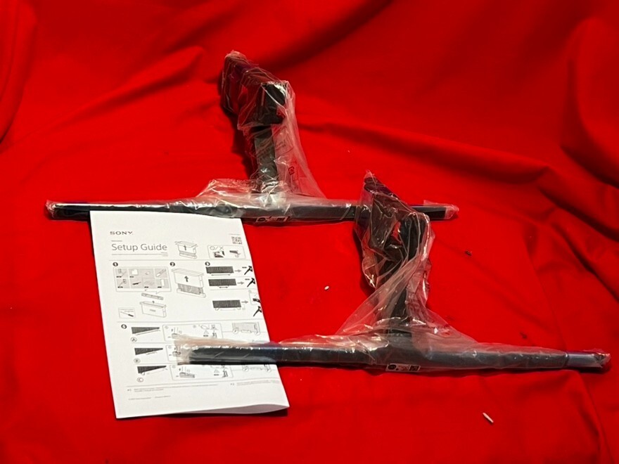 NEW Sony Original  OEM Stand Legs w/Guide for XR-77A80L XR-77A80CL
