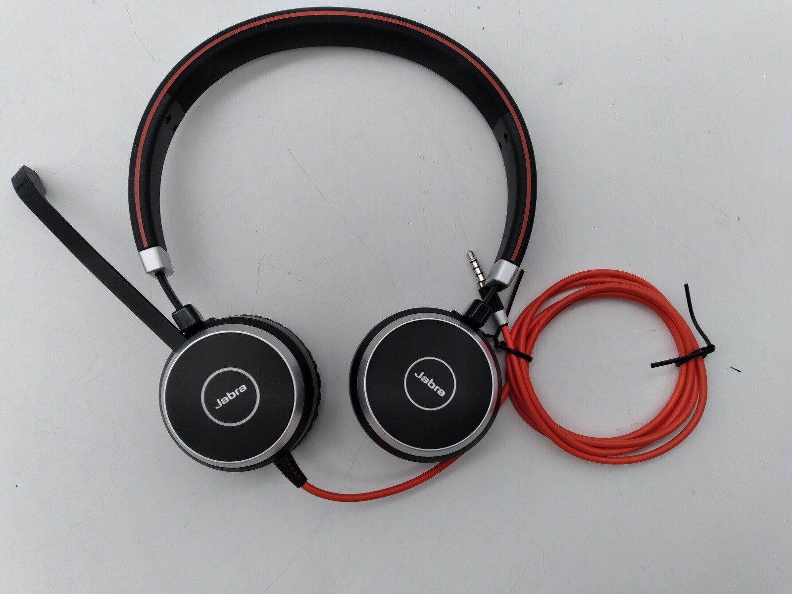 Jabra Evolve 40 Stereo - Wired Headset HSC017 - NEW Open Box - Headset Only