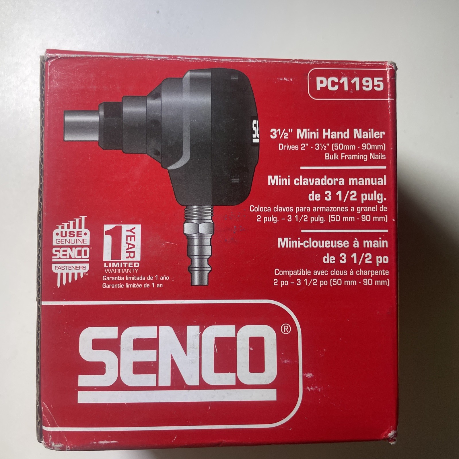 Senco PC1195 Mini Palm Nailer New