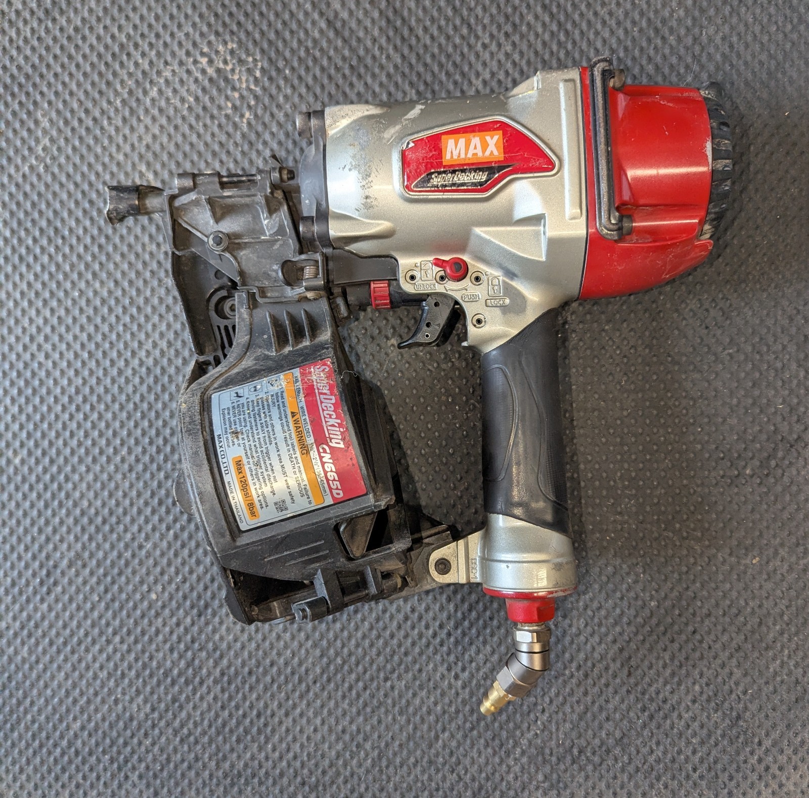 Max Usa Super Decking Nailer CN665D