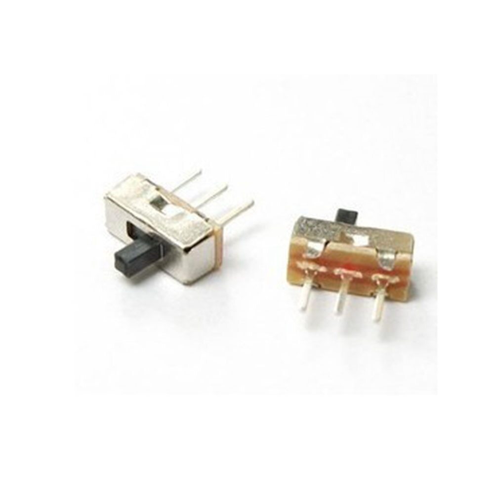 100Pcs Interruptor on-off mini Slide Switch SS12D00 SS12D00G3 3pin