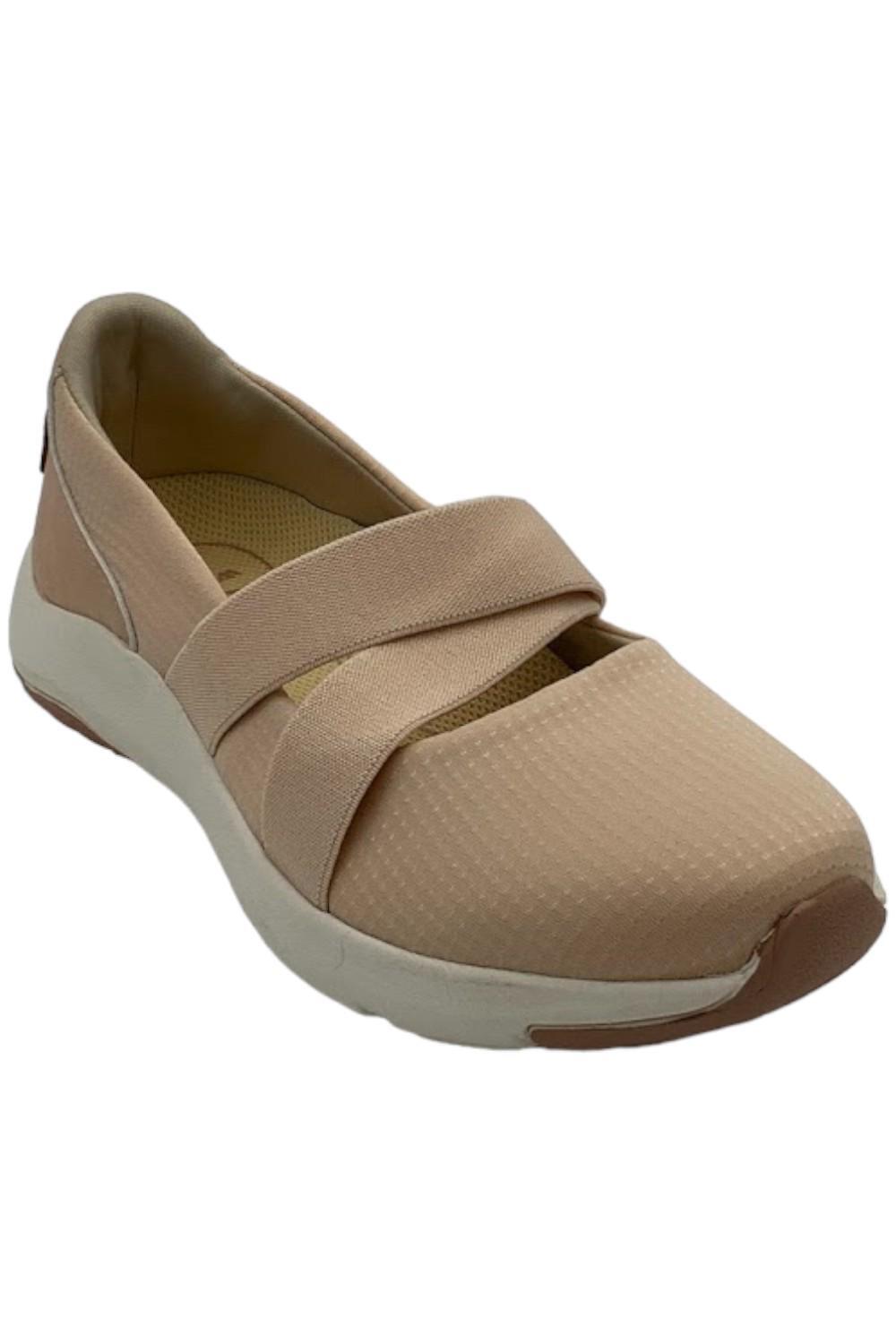 Ryka Mesh Adjustable Mary Janes Endless Blush Beige