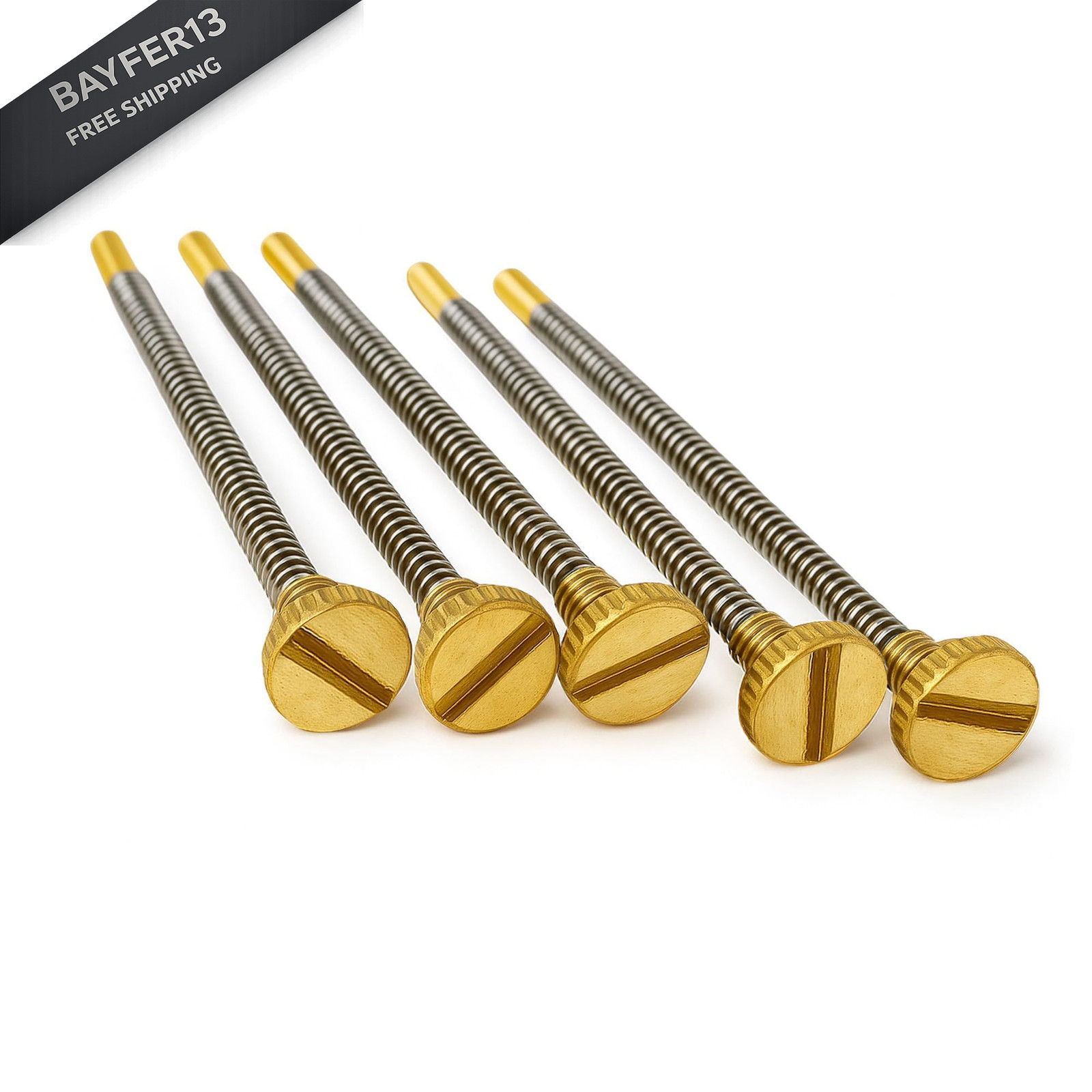 5Pcs Lighter Replacement Repair Kit Flints Screw Spring & Base Gold,grey