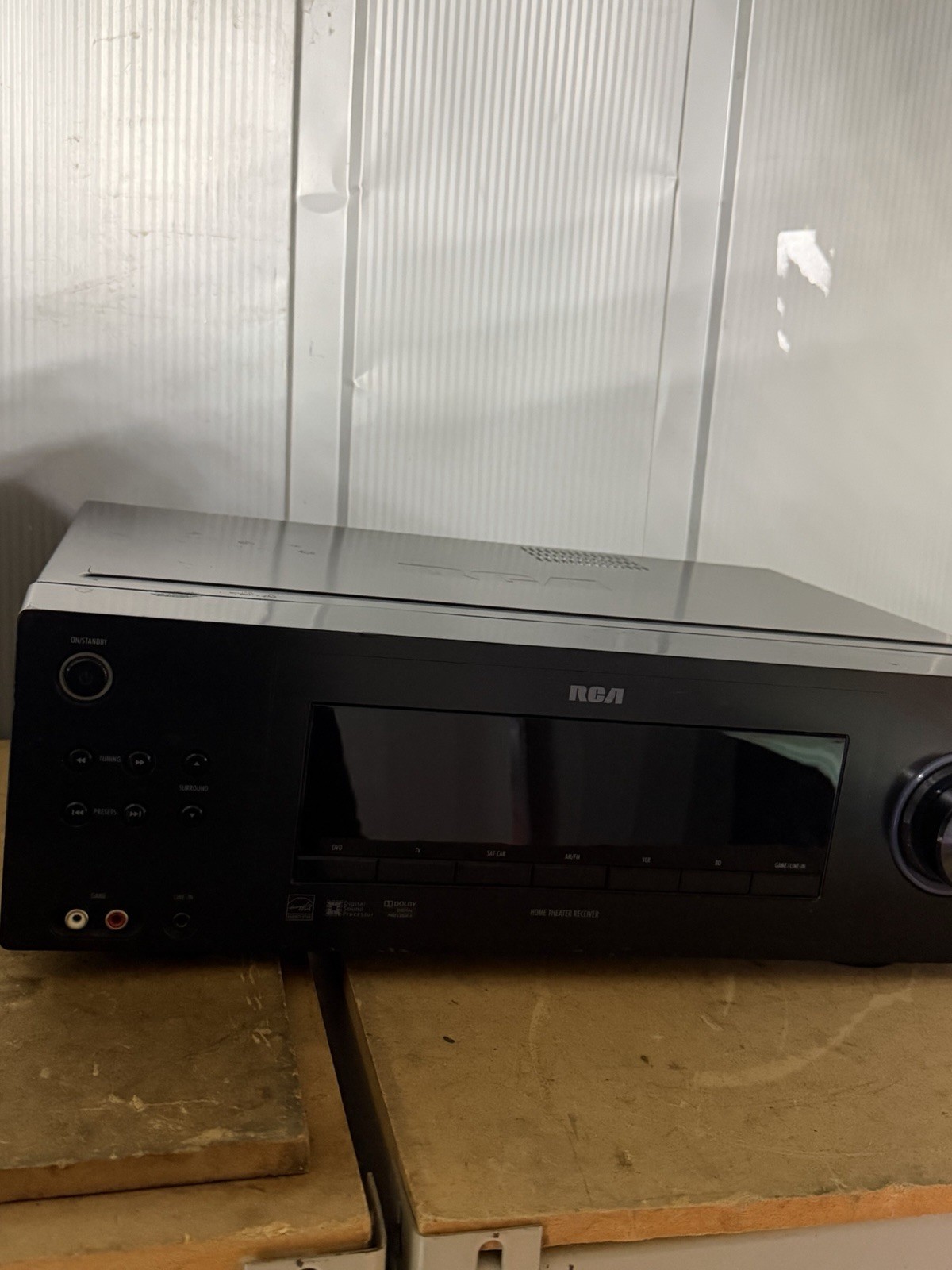 RCA RT2870R 5.1 Channel Home Theater A/V Receiver AM/FM Dolby Digital Black