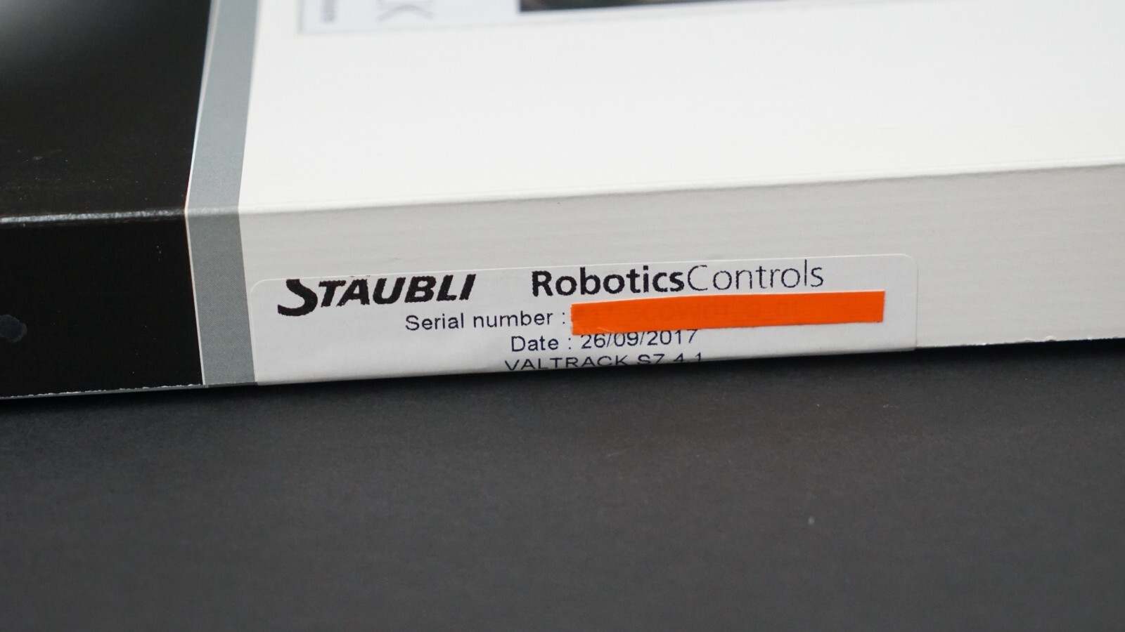 Staubli Robotics VALTRACK S7.4.1 Conveyor Tracking Software D24329308B