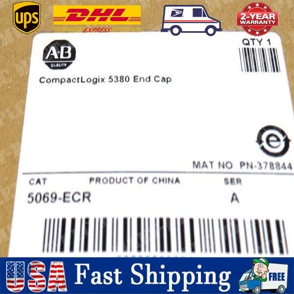 NEW Allen-Bradley 5069-ECR COMPACT LOGIX 5380 END CAP 5069ECR US Free Tax
