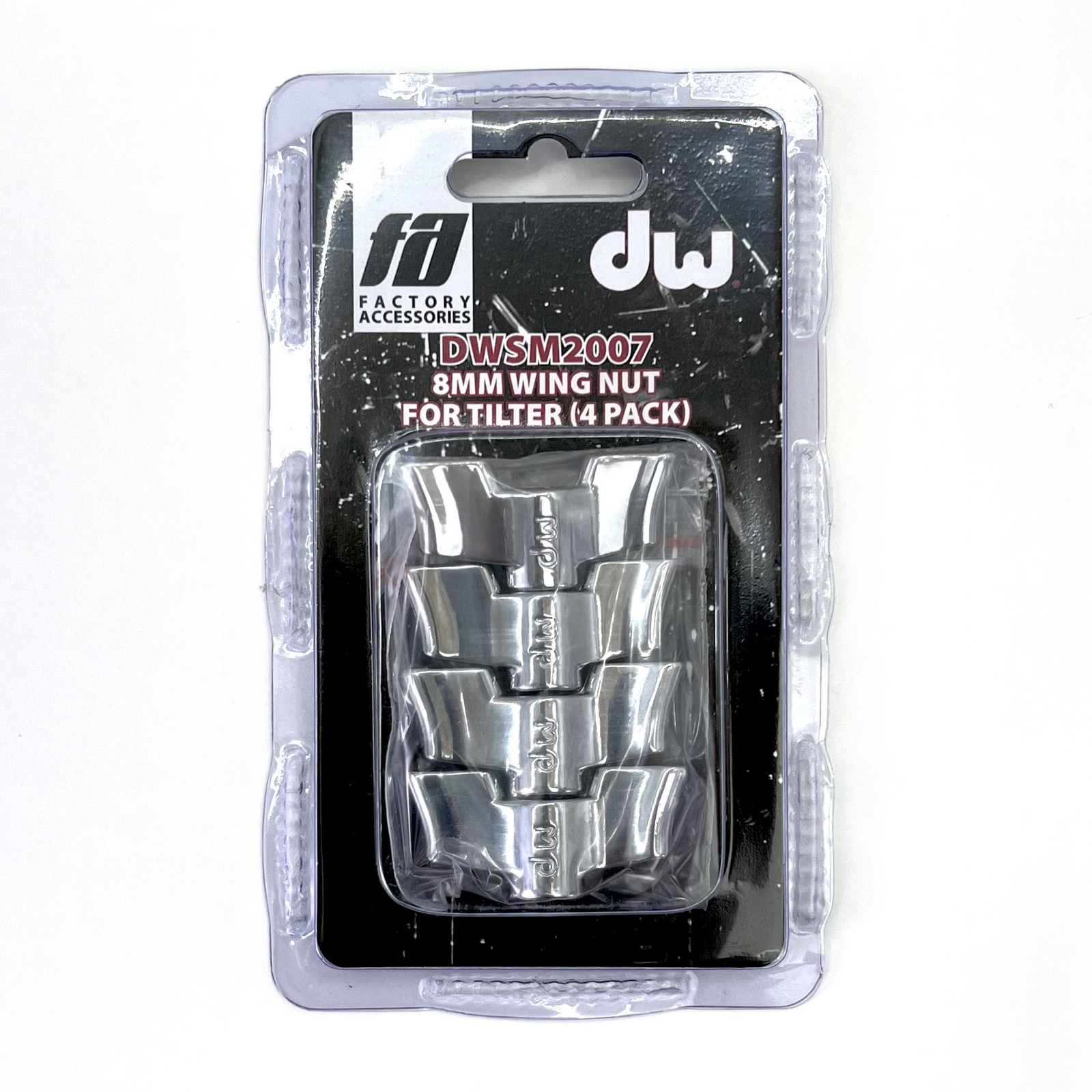 DW Drums DWSM2007 Cymbal Tilter 8mm Wing Nut (4 Pack)