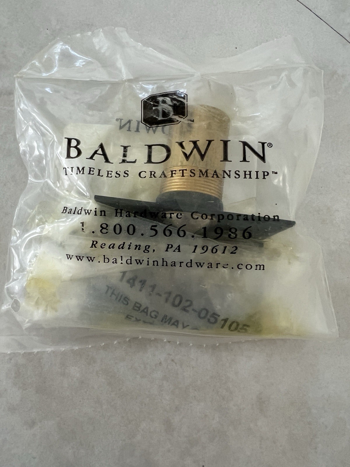 NEW Baldwin Solid Brass Adjustable Ball Catch 0425.102 in Oil Rubbed Bronze