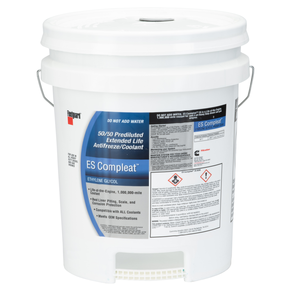 Fleetguard ES Compleat EG Premix 50/50 5 Gal - CC2848
