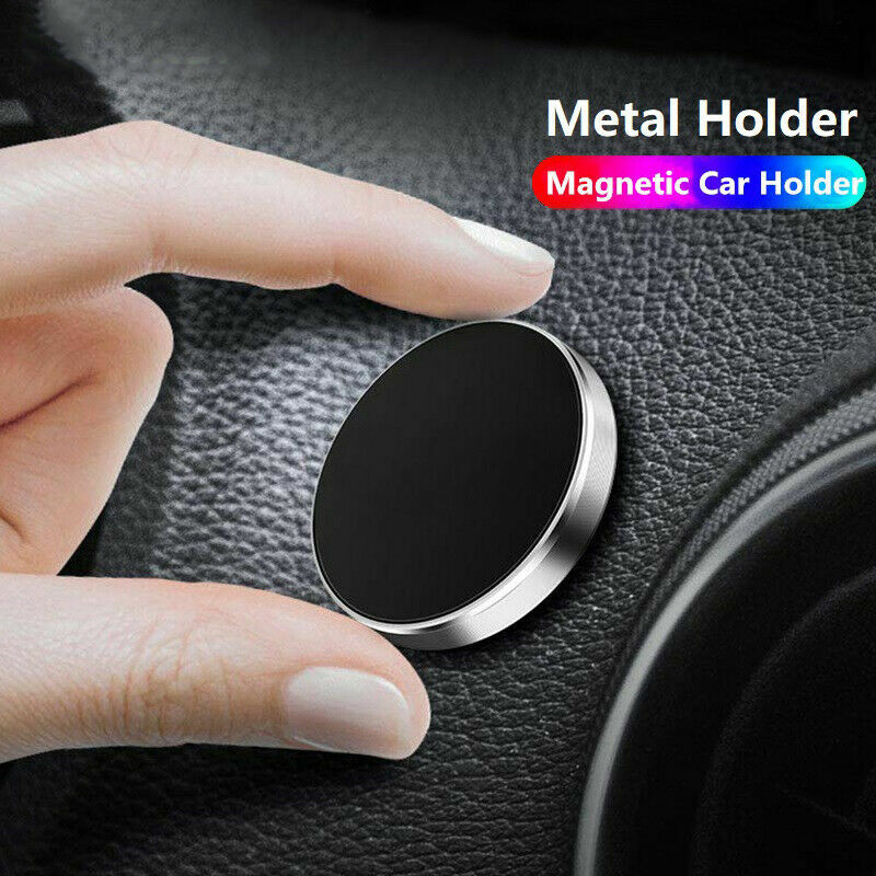 2 Pack Magnetic Car Mount Universal Phone Holder Universal Stick On Dashboard