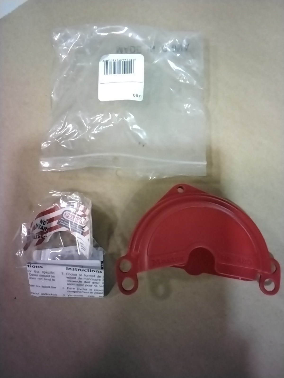 Master Lock 480 Tagout Rotating Gate Valve Lockout
