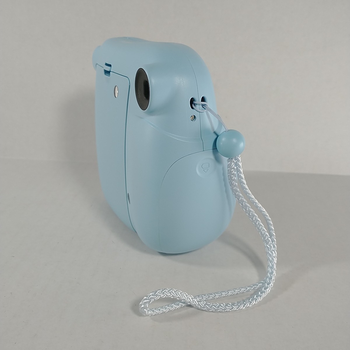 Fujifilm Instax Mini 7+ Instant Camera Blue With Case & Instructions Tested