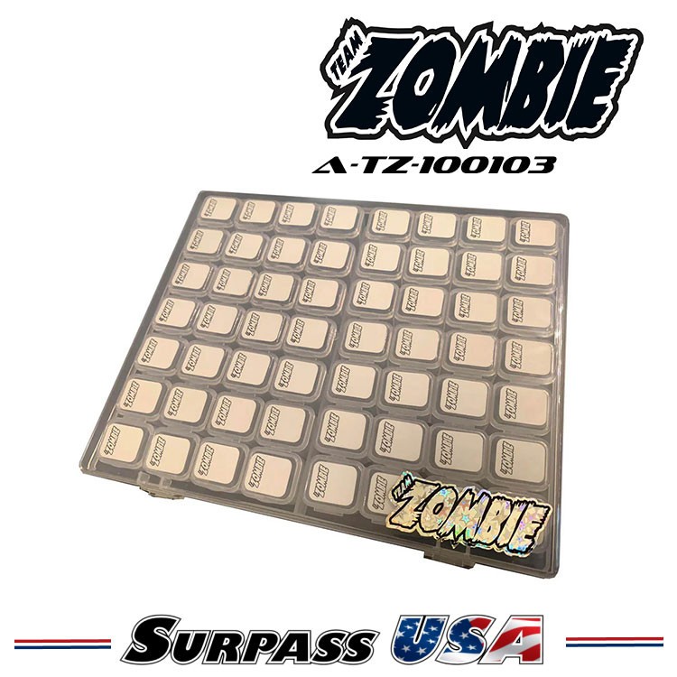 Team Zombie Plastic Hardware Box Large (210x175x26mm)