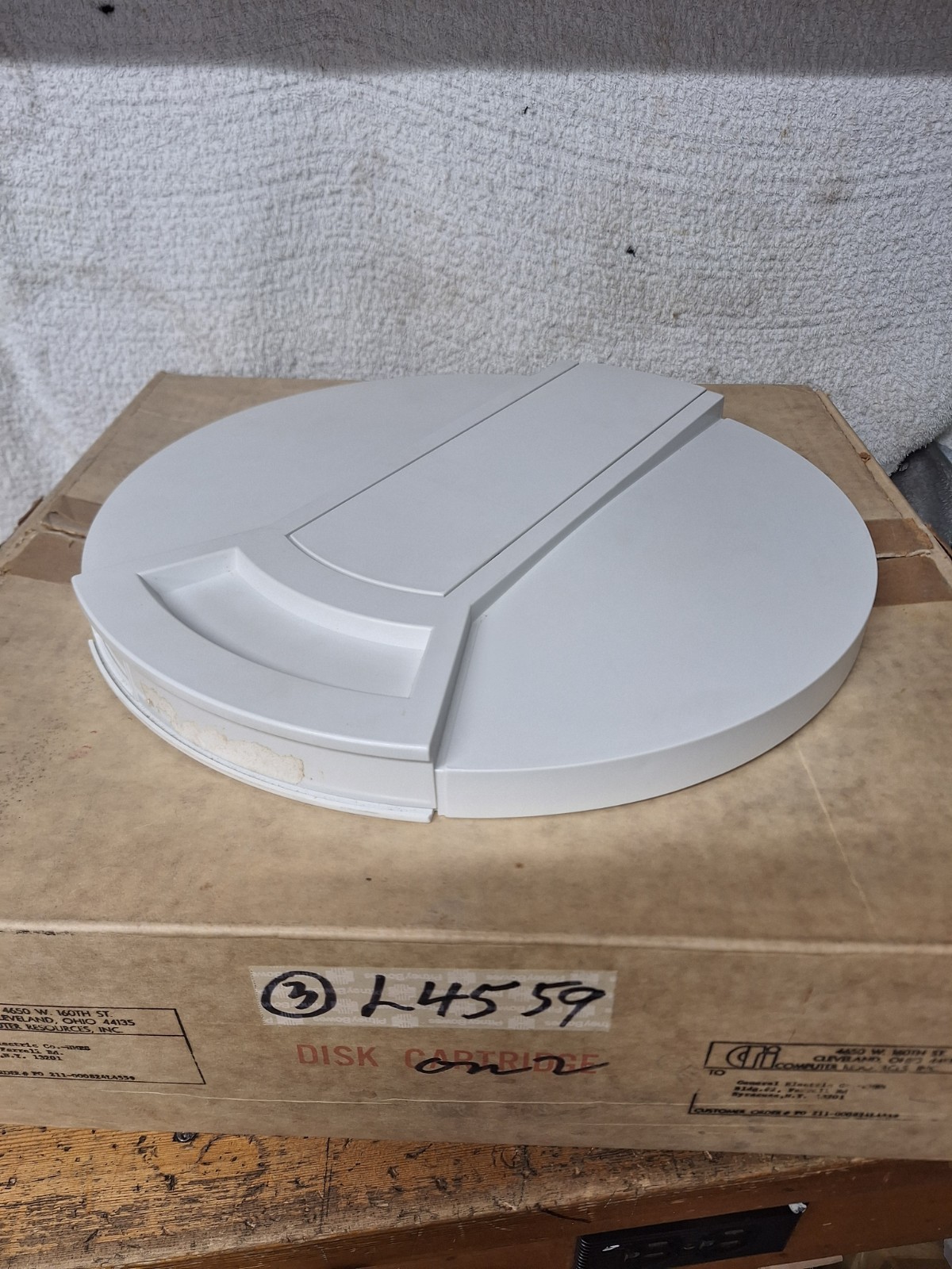 Vintage Decpack Removable Drive Disk Cartridge Computer Made In USA C65771