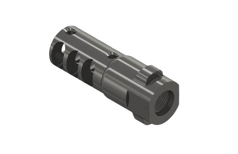 Advanced Gemtech Quickmount Style QD Muzzle Brake - .308 Cal 5/8 -24 in