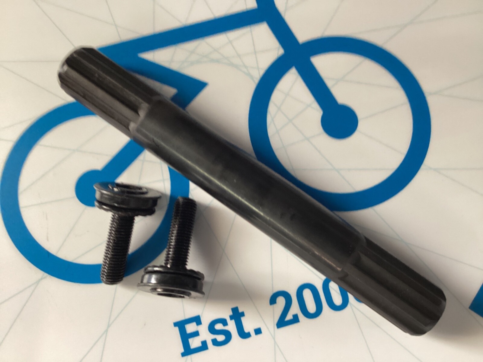 19mm 3 Piece BMX bottom bracket axle Spindle 8 spline suit mid or USA