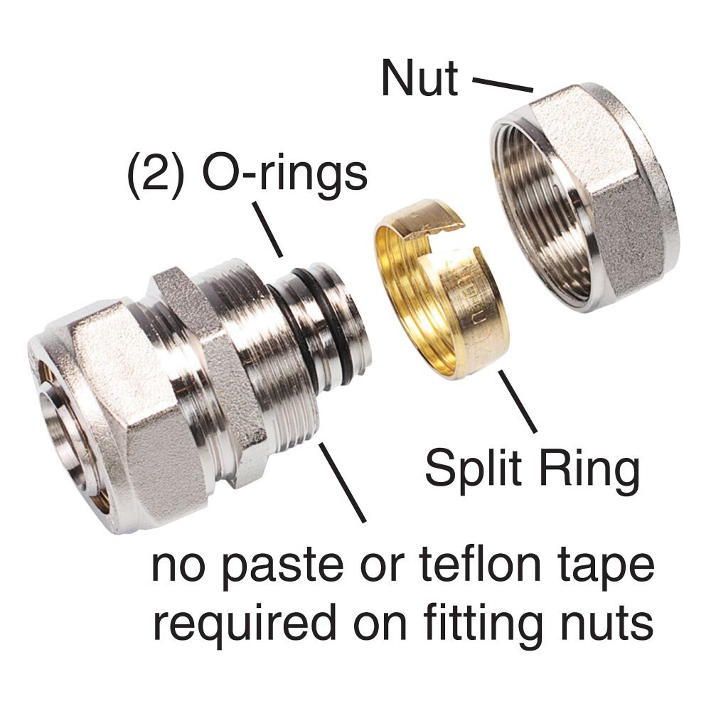 Rapid Air MaxLine 1/2" Tee Fitting #3410-42