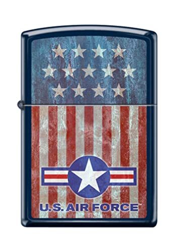 Zippo Lighter- Personalized Message for USAF U.S. Air Force Navy Matte #Z5237
