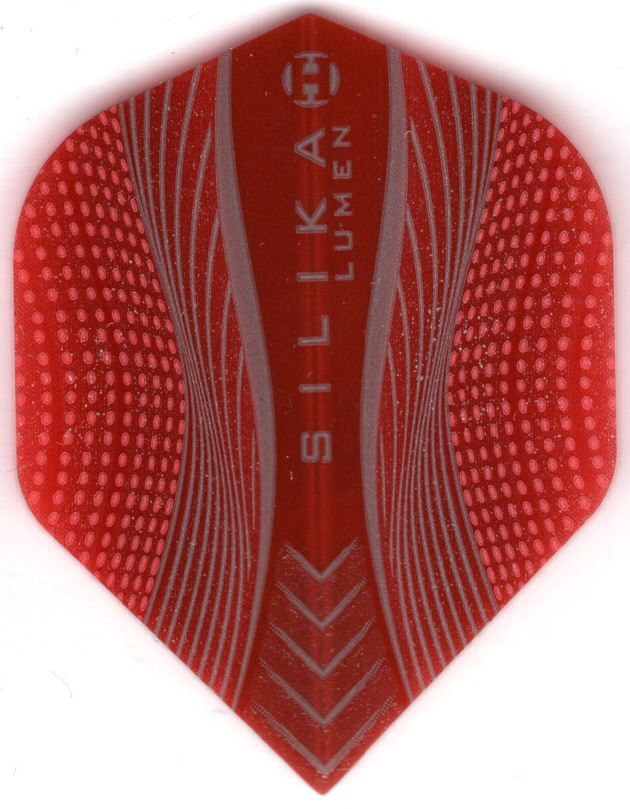 Red SILIKA LUMEN Harrows Dart Flights: 3 per set