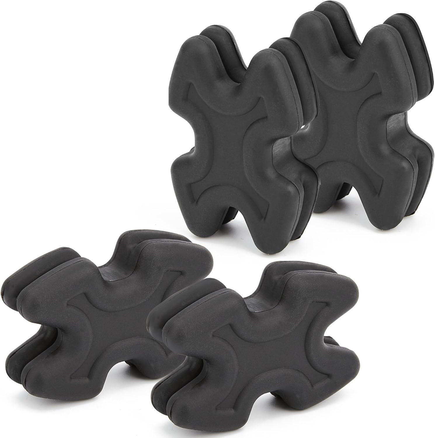 4 PCS Bow Limb Dampeners for Compound Bow and Crossbow, Archery Split Limb Stabi