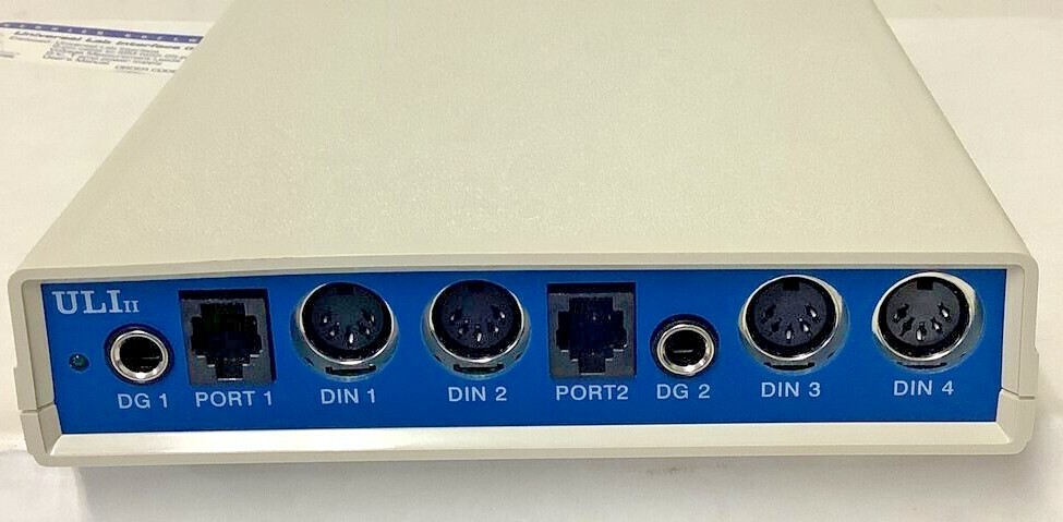 Universal Lab Interface Series II Model 1B W/ AC Adapter, Plugs & User Manual