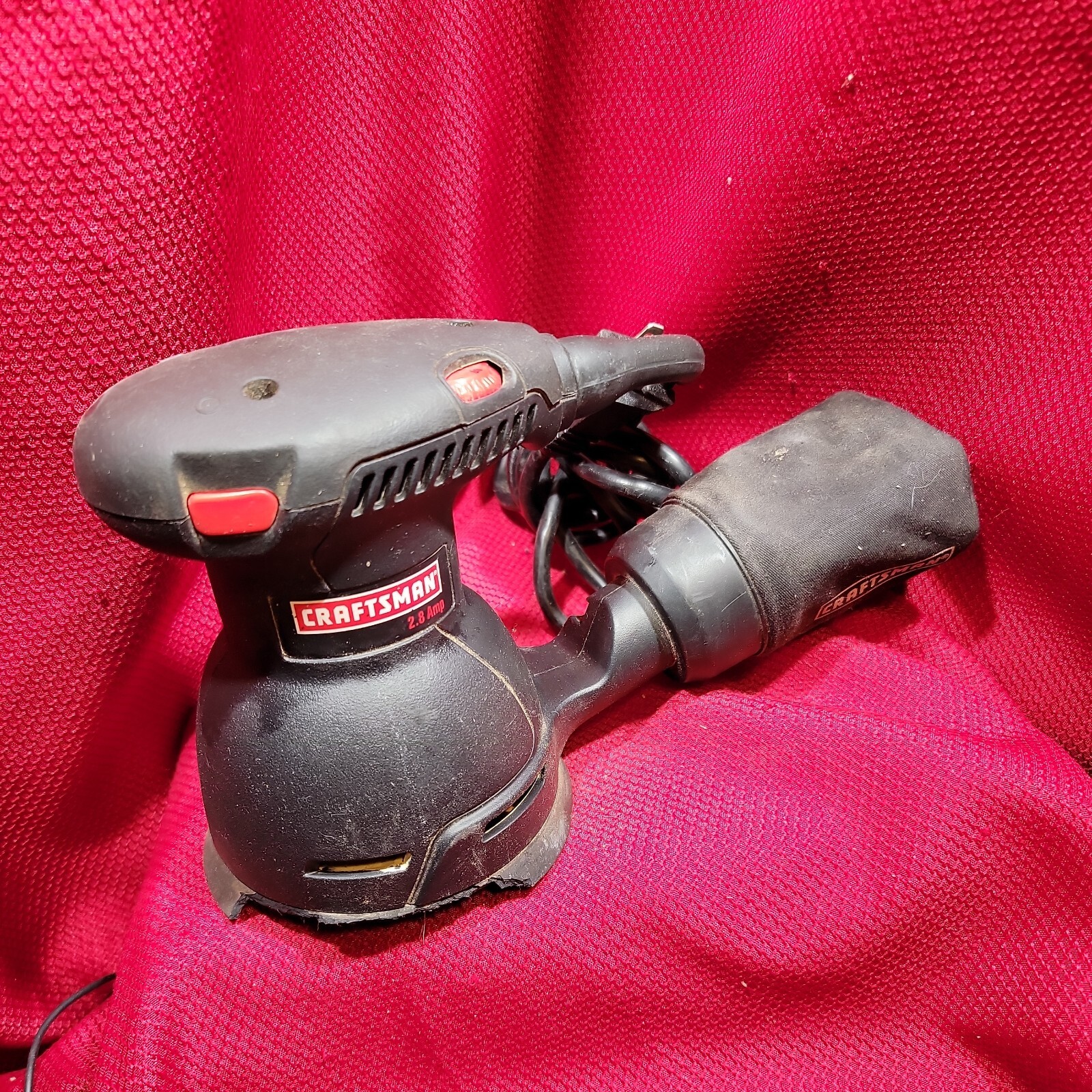 CRAFTSMAN 5" Variable Speed ORBITAL HAND SANDER Corded Electric finishing 2.8 a