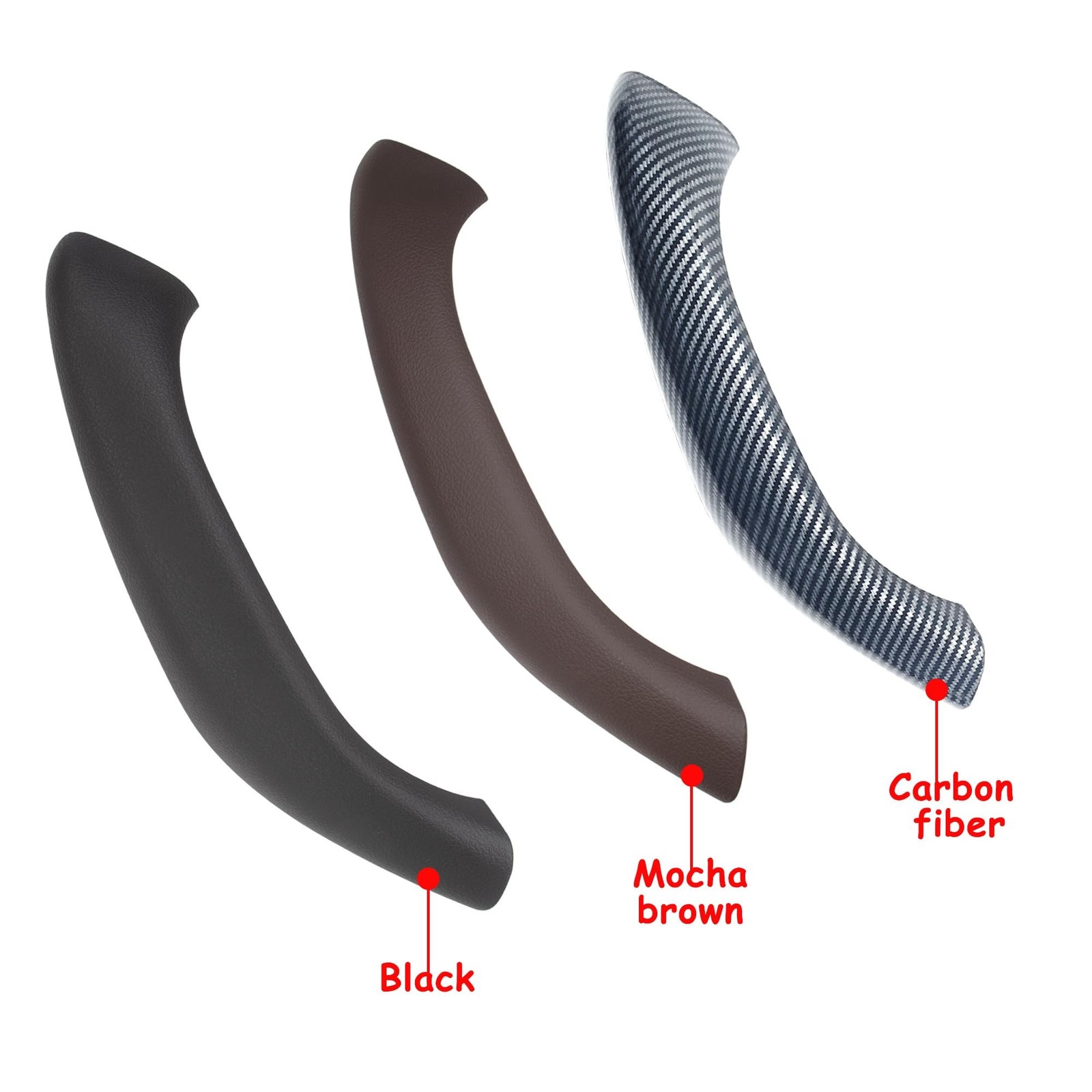 Car Inner Door Handle Pull Outer Cover Replacement for BMW X1 F48 2016-2019, ...