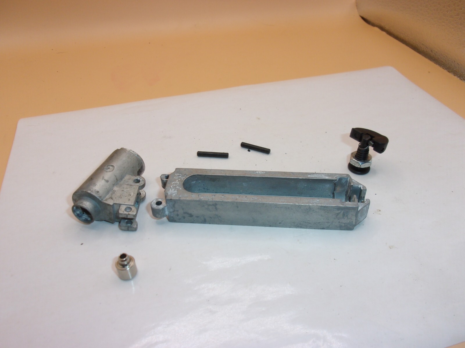 Bear River Air Pistol - Cartridge Housing w/ Puncture Screw and Valve Body Assy