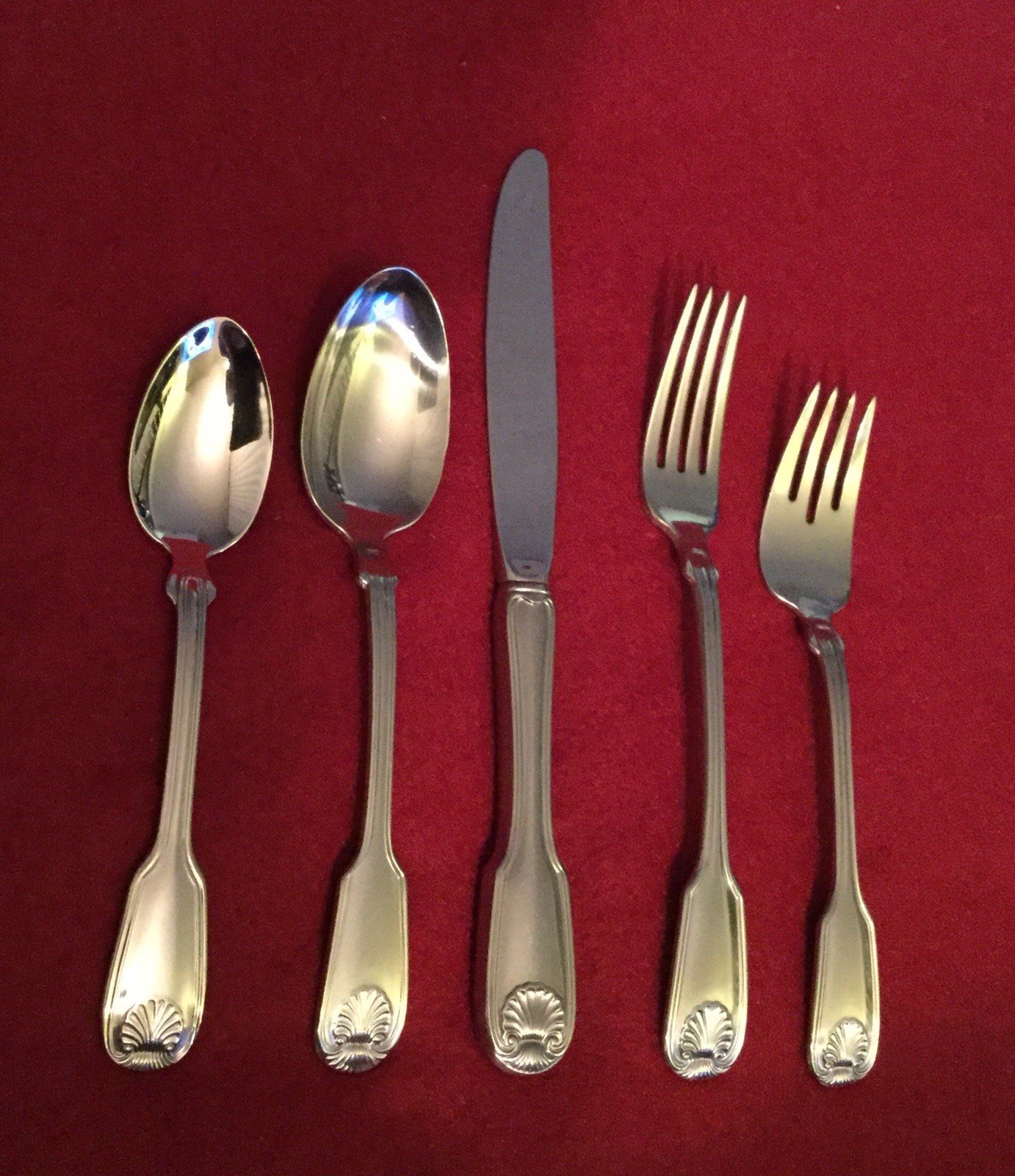 Reed & Barton - COLONIAL SHELL (1961) - Stainless Flatware - CHOOSE Your Pieces