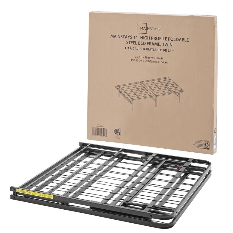 Twin size metal bed frame