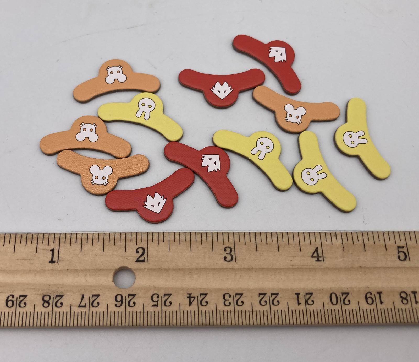 ROOT Board Game Replacement Parts/Pieces 12 CLEARING MARKERS