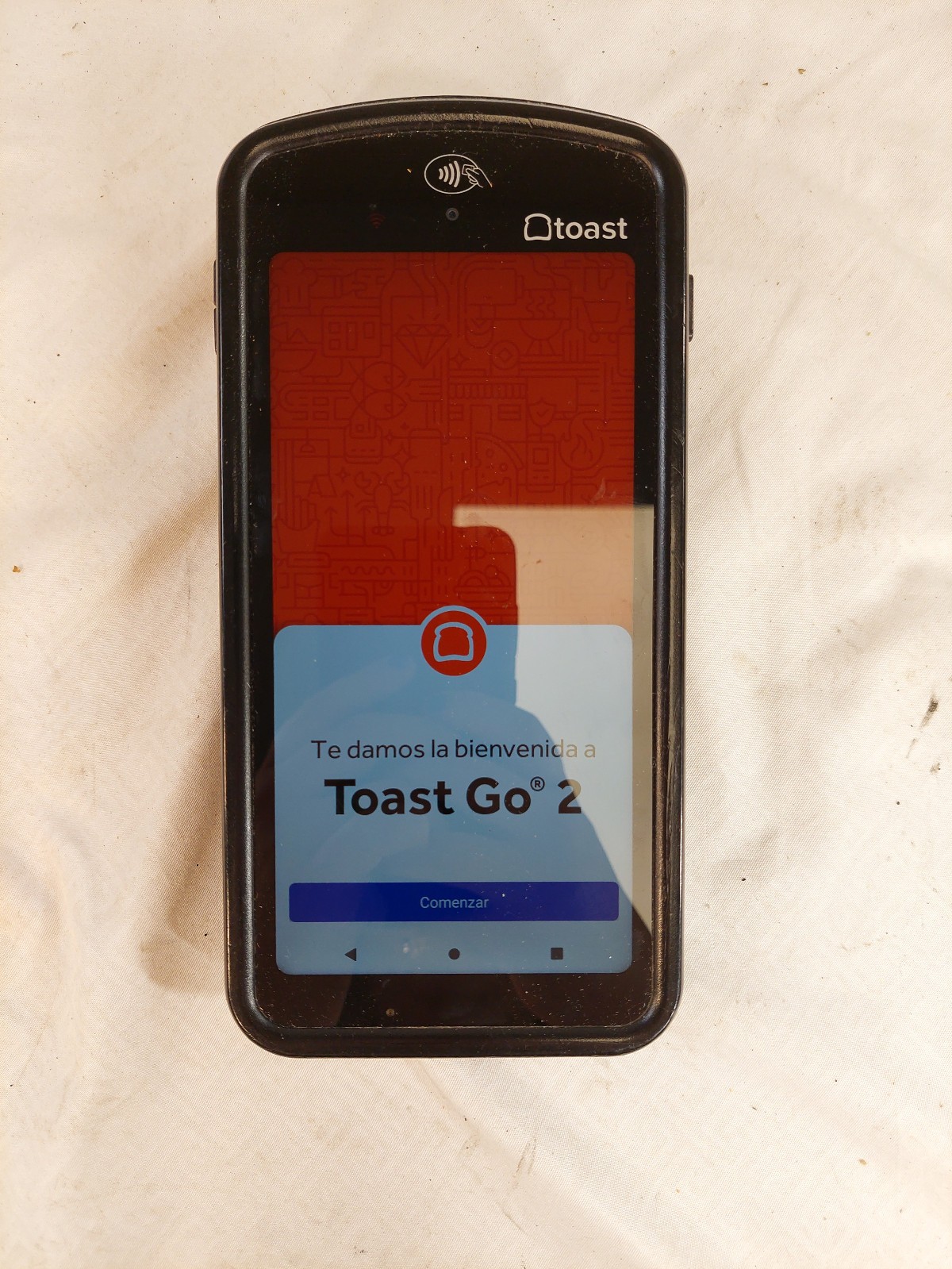 Toast Flex POS Go 2 Handheld Tablet Mobile Computer Device - MPN: TG200