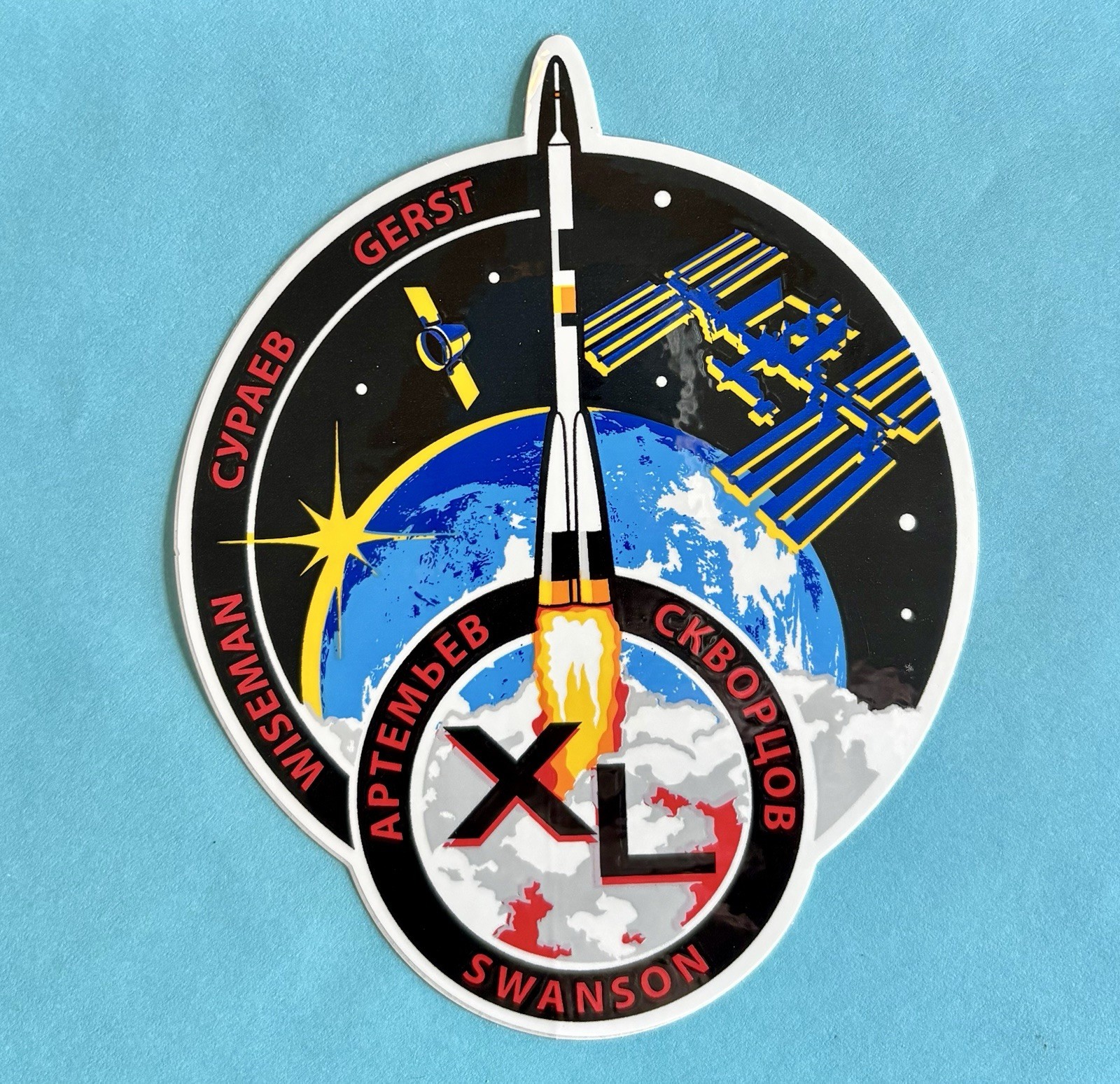 Space Decal, NASA, ISS Expedition 40