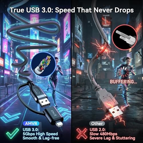 Link Cable with Charging 16FT Compatible with Meta Quest 3/3S/2/Pico 4