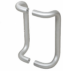 CRL 2952PRA Aluminum Paired Back-to-Back Offset Door Pull