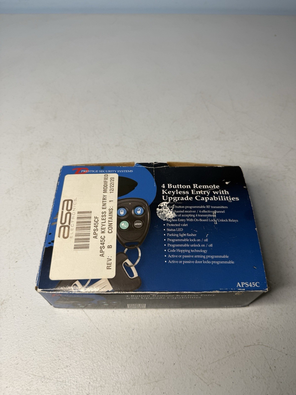 Prestige APS45C 1 Way Keyless Entry System 2 Remotes Motorhome RV
