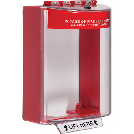 Safety Technology International Sti-13210Fr Pull Station Guard, Polycarbonate,