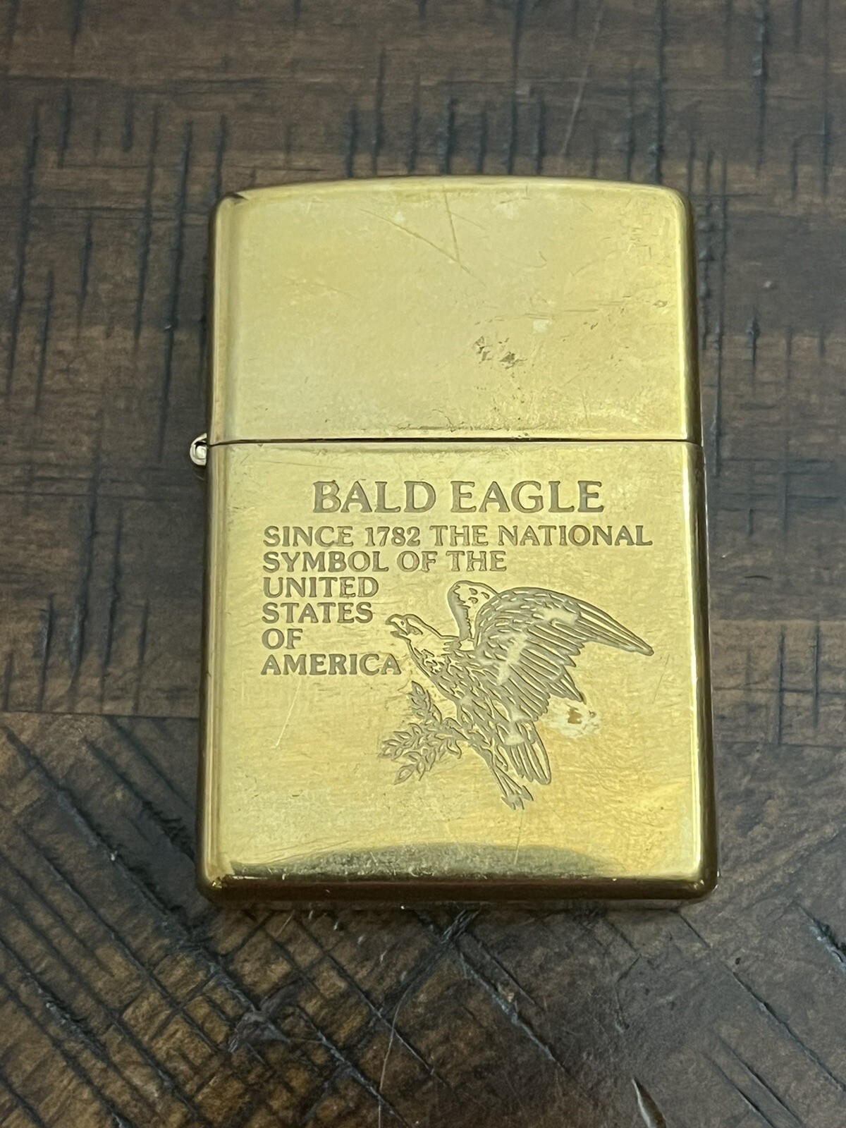 2001 Zippo Bald Eagle Lighter