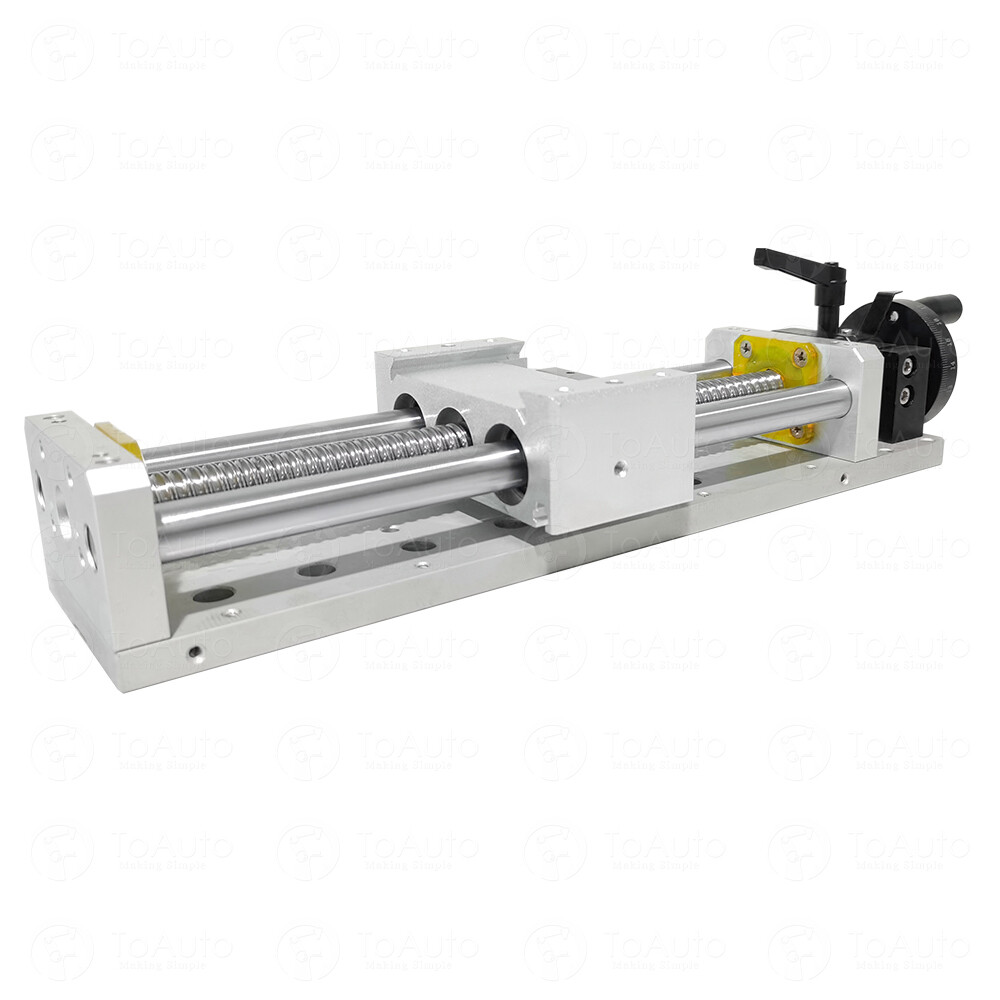 XYZ Axis Milling Sliding Table L400mm Cross Slide Linear Motion Stage Worktable